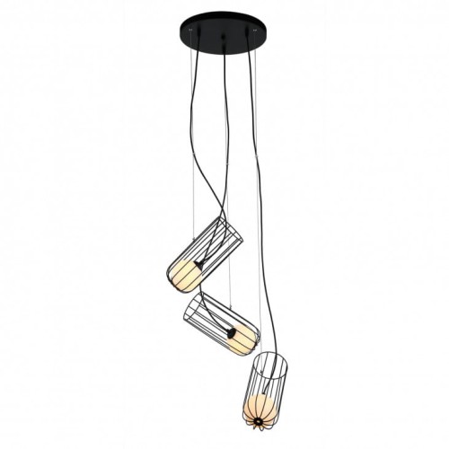 Lampa wisząca Coco MDM-3941/3 BK Italux