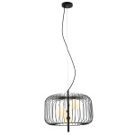 Lampa wisząca Daren  MDM-3936/3 BK Italux