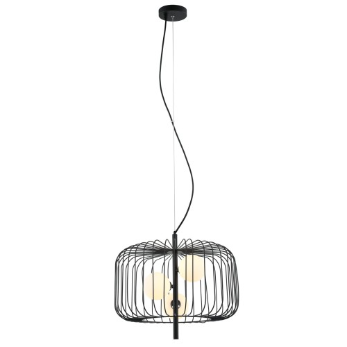 Lampa wisząca Daren  MDM-3936/3 BK Italux