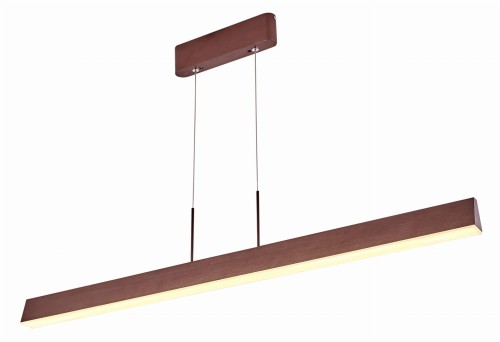 COCONUT LAMPA WISZĄCA 100X8 28W LED BRĄZOWY 4000K APETI | Candellux A0010-310