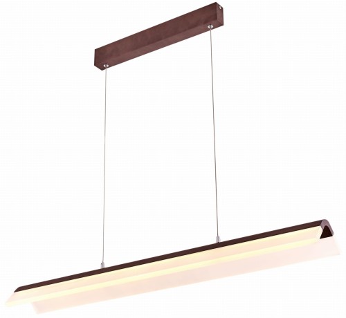 CURACOA LAMPA WISZĄCA 100X16 33W LED BRĄZOWY 4000K APETI | Candellux A0011-320