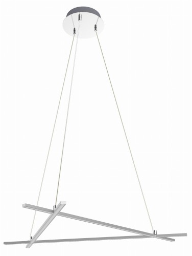 ANDROS LAMPA WISZACA 70X62 30W LED SREBRNY 4000K APETI | Candellux A0020-330