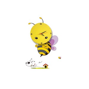 Lampka dziecięca BEE LED CLOCK 0,6W LED | ML145 Milagro