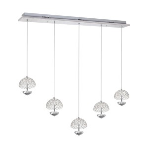 LAMPA WISZĄCA VENUS 5x5W LED | ML317 Milagro