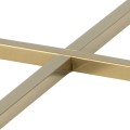 Stolik kawowy Alisma okrągły Gold/Marabl e - ACTONA