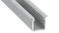 Profil aluminiowy srebrny typ G 2m + klosz mleczny EKPR0125 Eko-Light