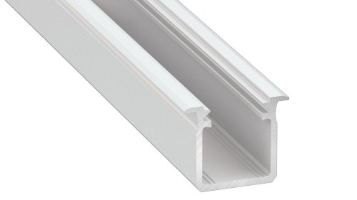 Profil aluminowy biały typ G 1m + klosz mleczny EKPR8774 Eko-Light