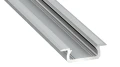 Profil aluminiowy srebrny typ Z 1m + klosz mleczny EKPR6481 Eko-Light
