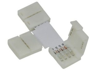 Złączka LED RGB 10mm. Kształt: T EKPZ050 Eko-Light
