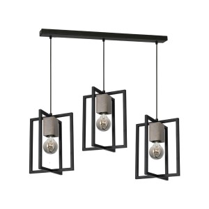 Lampa Wisząca Ralph 3xE27 | MLP3712 Milagro