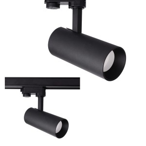 Reflekotr ICE czarny na szynoprzewód 3-fazowy Light Prestige