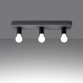 Plafon TAVO 3 szary E27 3x15W IP20 SL.1158 SOLLUX