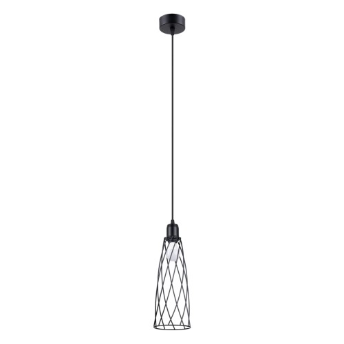 Lampa wisząca SUBA 1 czarna E27 1x15W IP20 SL.1165 SOLLUX