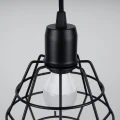 Lampa wisząca SUBA 3P czarna E27 3x15W IP20 SL.1166 SOLLUX