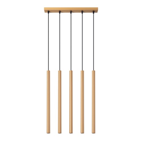 Lampa wisząca PASTELO 5L złota G9 5x8W IP20 SL.1173 SOLLUX