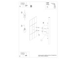 Kinkiet PASTELO 2 biały G9 2x8W IP20 SL.1177 SOLLUX