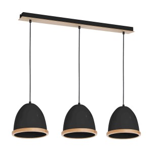 Lampa wisząca STUDIO BLACK 3xE27 | MLP8853 Milagro
