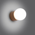 Kinkiet BOOMO naturalne drewno G9 1x8W IP20 SL.1192 SOLLUX