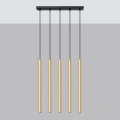 Lampa Wisząca PASTELO 5L złoty połysk G9 5x8W IP20 SL.1198 SOLLUX