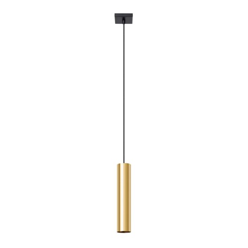 Lampa Wisząca LAGOS 1 złoty połysk GU10 1x10W IP20 SL.1200 SOLLUX