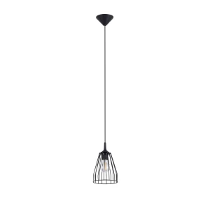 Lampa wisząca LEYO czarny E27 1x15W IP20 SL.1205 SOLLUX