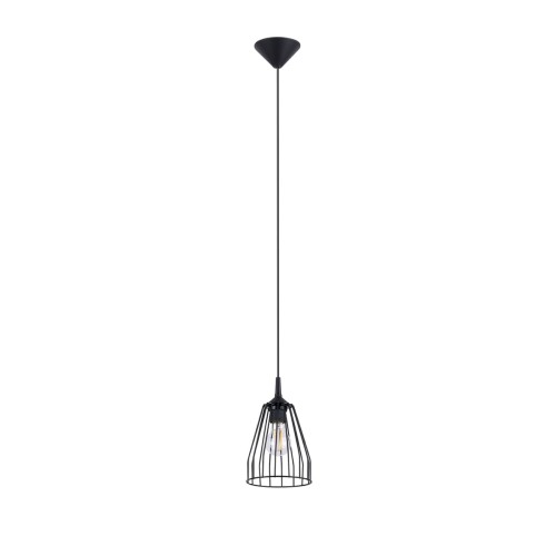 Lampa wisząca LEYO czarny E27 1x15W IP20 SL.1205 SOLLUX