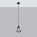 Lampa wisząca LEYO czarny E27 1x15W IP20 SL.1205 SOLLUX