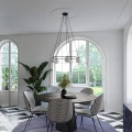 Żyrandol YOLI 3 czarny G9 3x8W IP20 SL.1213 SOLLUX