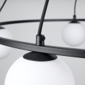 Żyrandol YOLI 5 czarny G9 5x8W IP20 SL.1214 SOLLUX