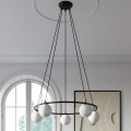 Żyrandol YOLI 5 czarny G9 5x8W IP20 SL.1214 SOLLUX