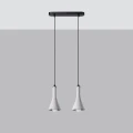 Lampa wisząca REA 2 beton E14 2x12W IP20 SL.1224 SOLLUX