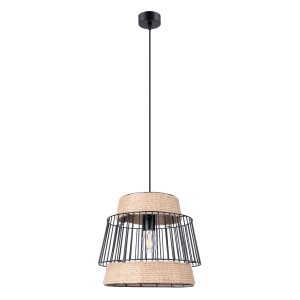 Lampa wisząca BRILO czarny E27 1x15W IP20 SL.1253 SOLLUX