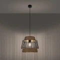 Lampa wisząca BRILO czarny E27 1x15W IP20 SL.1253 SOLLUX
