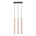 Lampa wisząca PASTELO 3L drewno G9 3x8W IP20 SL.1267 SOLLUX