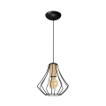 Lampa wisząca WILL BLACK 1XE27 | MLP4188 Milagro