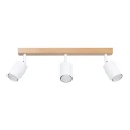 Plafon VERDO 3L biały GU10 3x10W IP20 SL.1288 SOLLUX