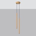 Lampa wisząca PASTELO 2 złota G9 2x8W IP20 SL.1305 SOLLUX