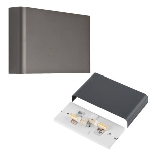 Kinkiet HAGA GRAPHITE 9710 Nowodvorski