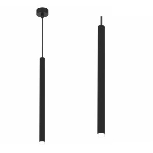 Lampa wisząca MONZA Czarny 1xG9 max 8W LED MLP8838 Milagro