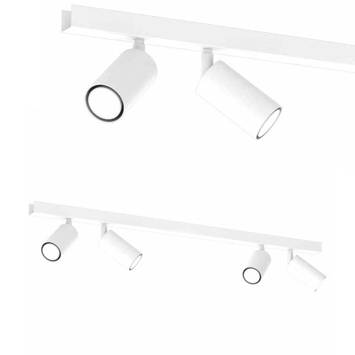 Lampa sufitowa HUDSON Biały 4xGU10 MLP8804 Milagro