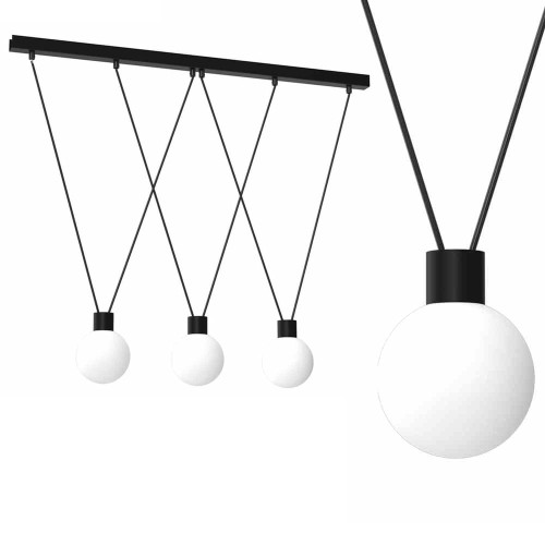 Lampa wisząca CAPRI 3xG9 MLP8818 Milagro