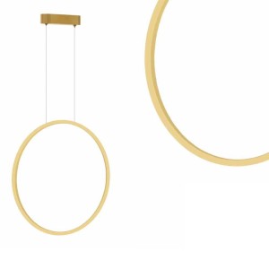Lampa wisząca Saturno Złoty 28W LED ML8855 Milagro