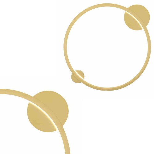 Lampa sufitowa Saturno Złoty 25W LED ML8859 Milagro