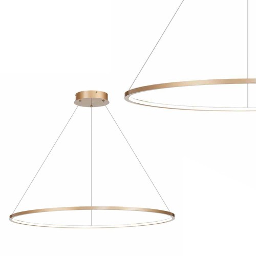 Lampa wisząca Saturno Złoty 57W LED ML8863 Milagro