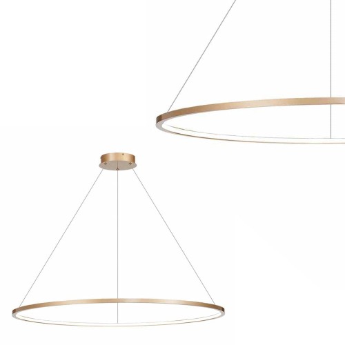 Lampa wisząca Saturno Złoty 65W LED ML8865 Milagro
