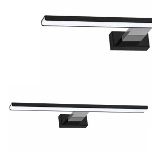 Kinkiet SHINE Czarny/Chrom 60cm 13,8W LED ML7883 Milagro