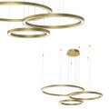 Lampa wisząca GALAXIA Złoty 85W LED ML8790 Milagro