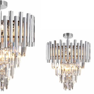 Lampa sufitowa MADISON Chrom 9xE14 ML8805 Milagro