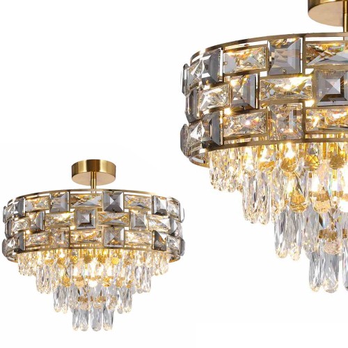 Lampa sufitowa LUXURIA 9xE14 ML8894 Milagro