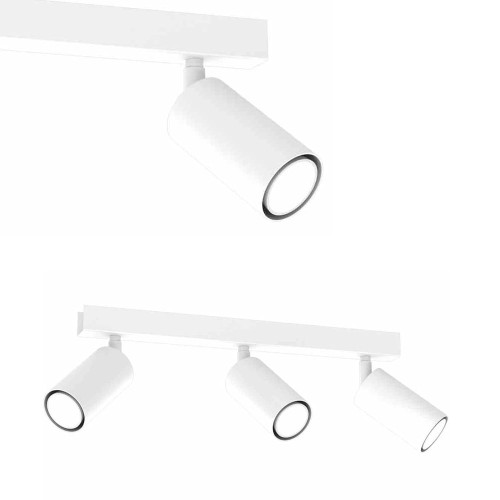 Lampa sufitowa HUDSON Biały 3xGU10 MLP8803 Milagro